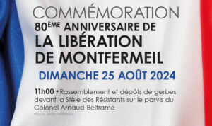80ème commémoration de la libération de Montfermeil