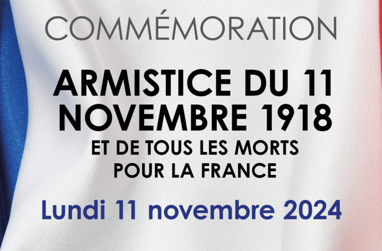 Commémoration de l’armistice du 11 novembre 1918